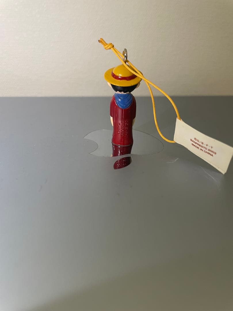 ワンピース　ルフィ　こけっきー　フィギュア　ストラップ　こけし