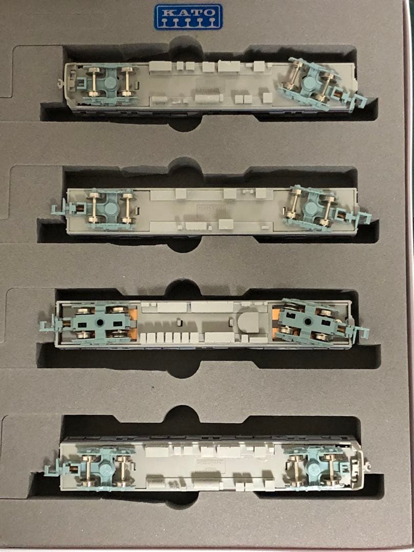 管理番号1592 京成3400形Nゲージ 塗装済キット素人組立品4両