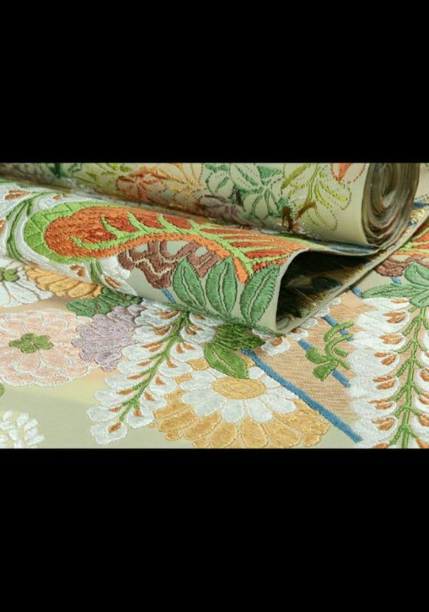 くうじー様御専用　みやこ 唐織の袋帯