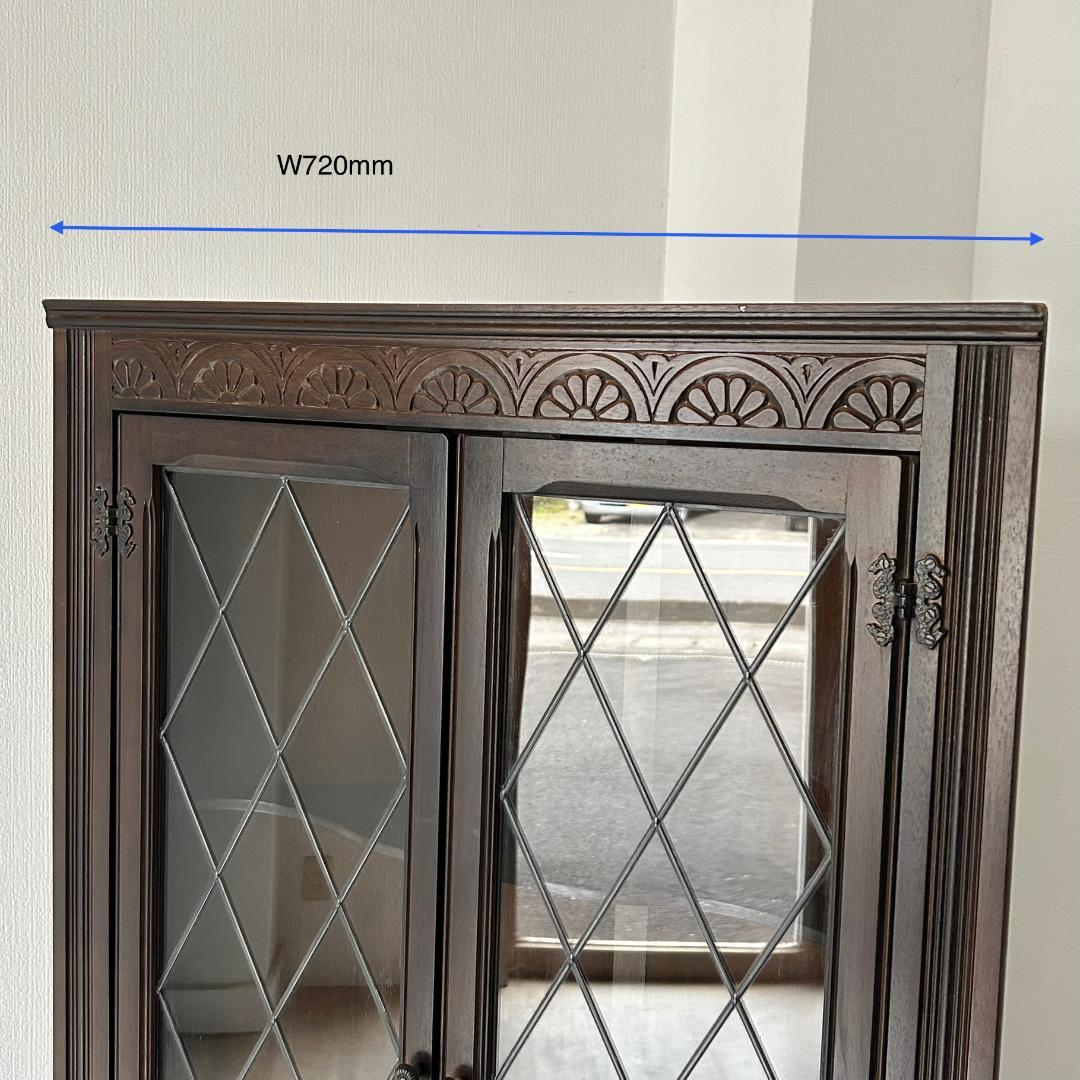 イギリス アンティーク　家具 コーナーキャビネット　1950年頃 513A