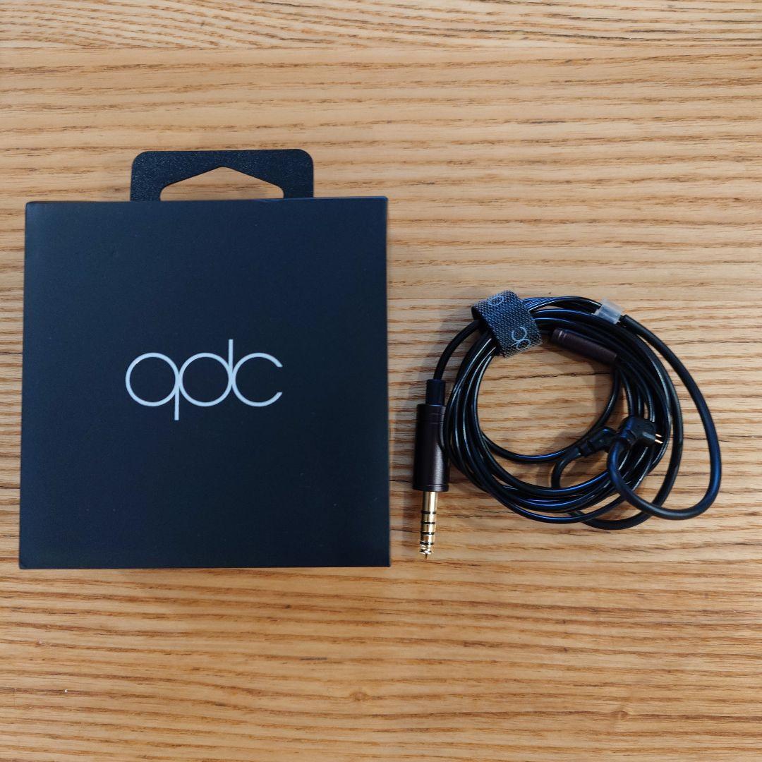 qdc Frontier 有線イヤホン 4.4mmバランスケーブル付