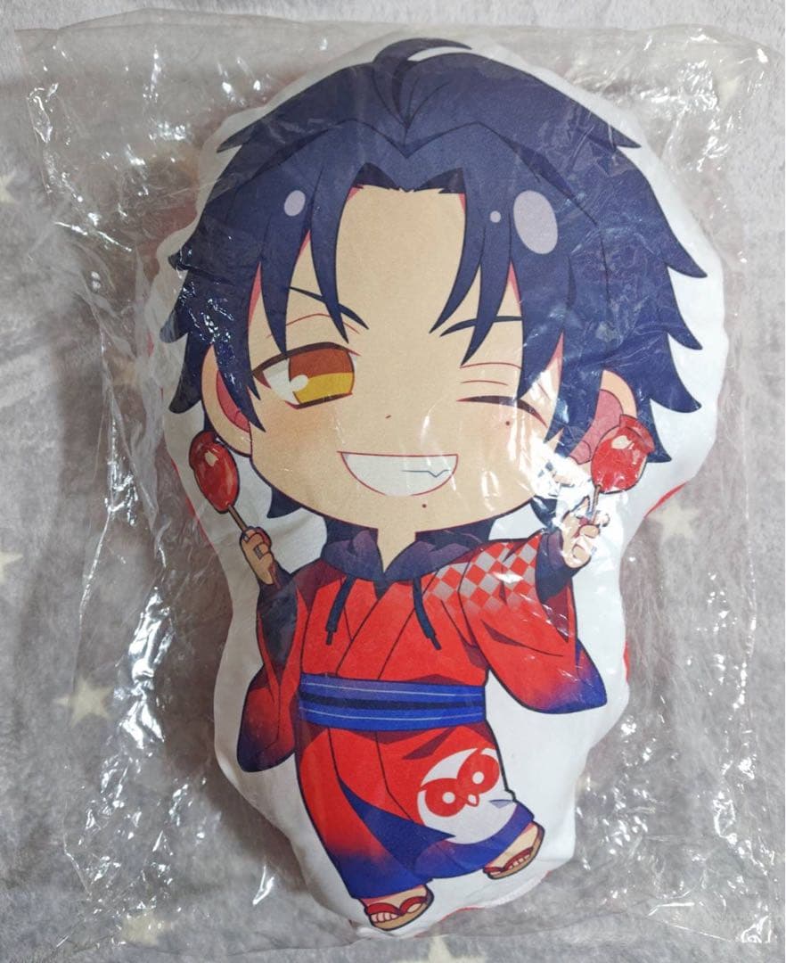 ヒプノシスマイク マルイ 2023 A賞 山田二郎 浴衣 ダイカットクッション