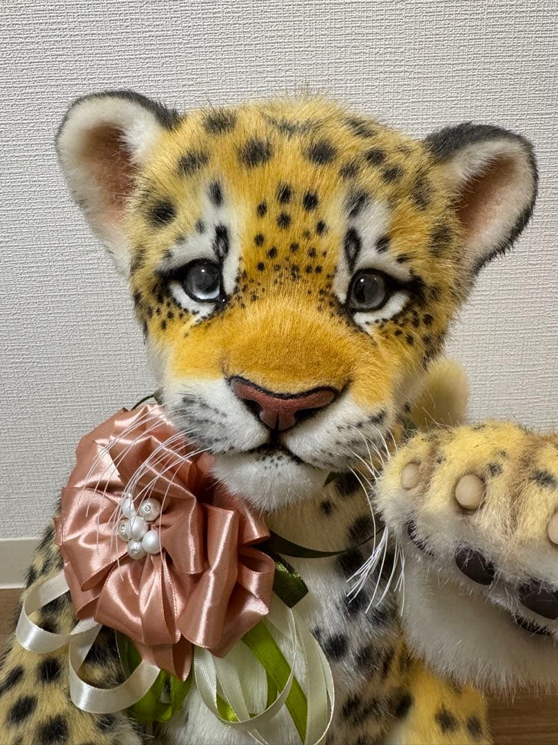【最終お値下げ】海外作家様作　アートドール　ヒョウの子供