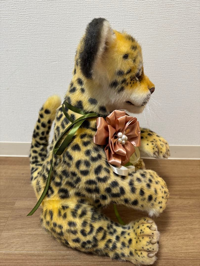 【最終お値下げ】海外作家様作　アートドール　ヒョウの子供