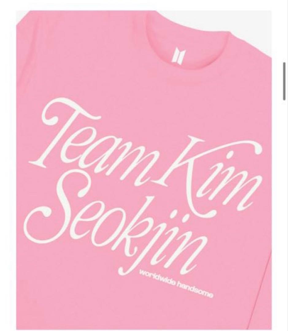 BTS Jin Team Kim Seokjin 長袖Tシャツ・L黒・新品