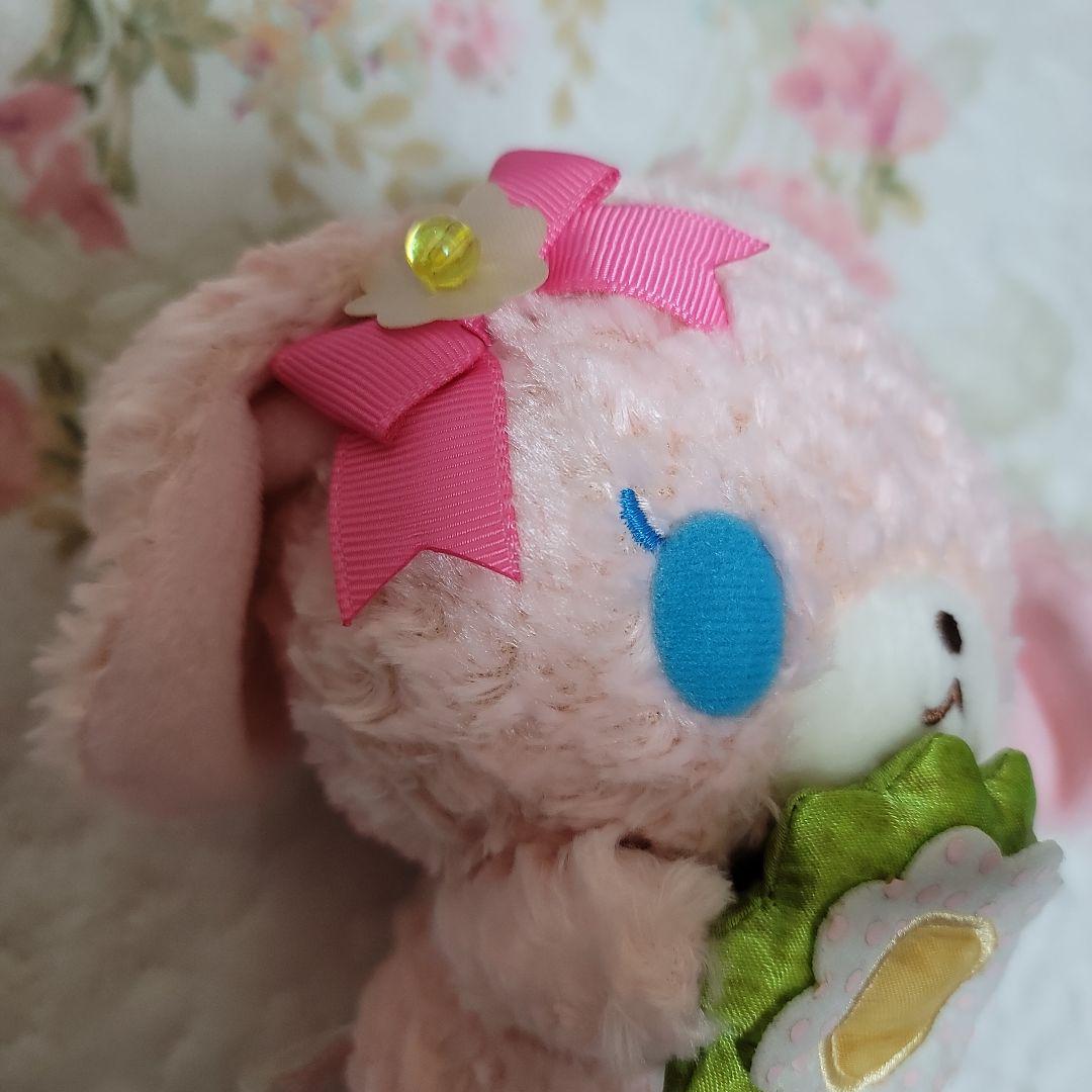 新品レアタグ付きシュガーバニーズももうさぬいぐるみお花