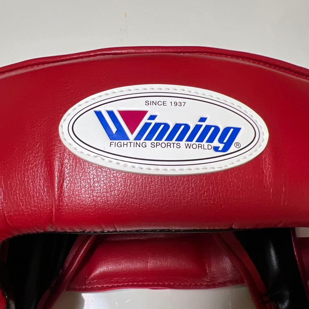 Winning ボクシングヘッドギア 赤