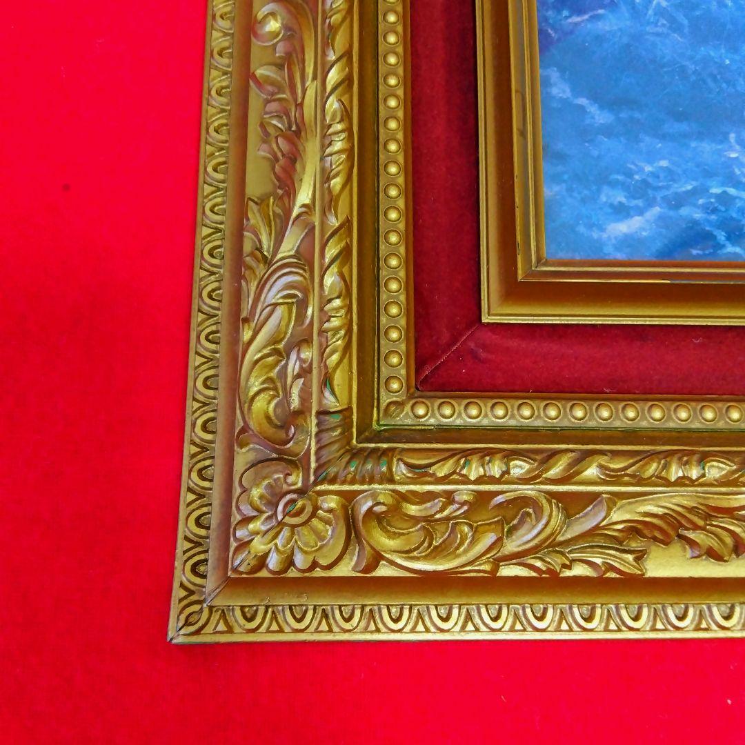 美品 ジャン=フランソワ・ミレ-晩鐘 絵画 複製画 高級額装 47×57