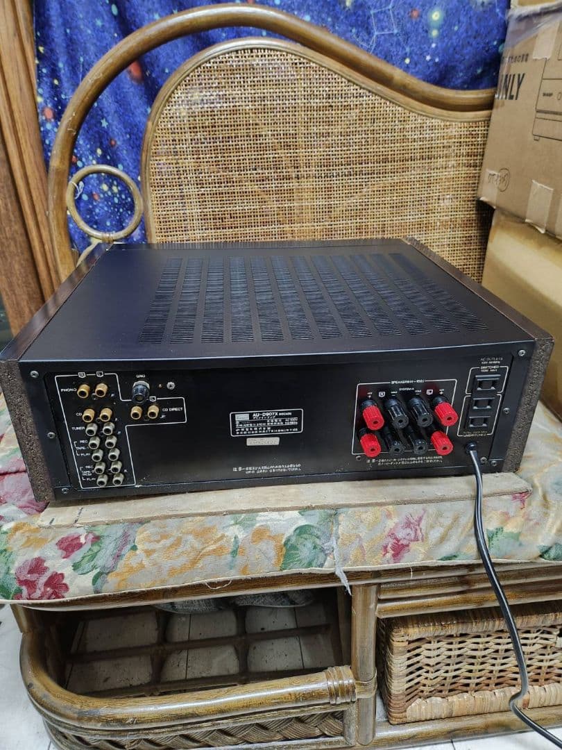 奇跡！山水最高峰！レストア超美品プリメインアンプAU-D907X DECADE