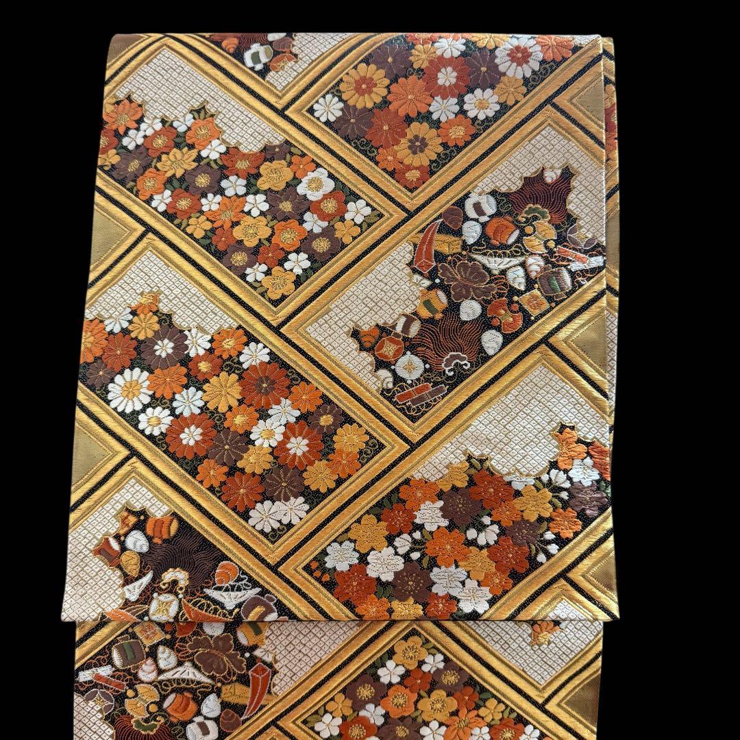 ★豪華絢爛手描き大振袖‼️三越扱い　袋帯他　6点セット