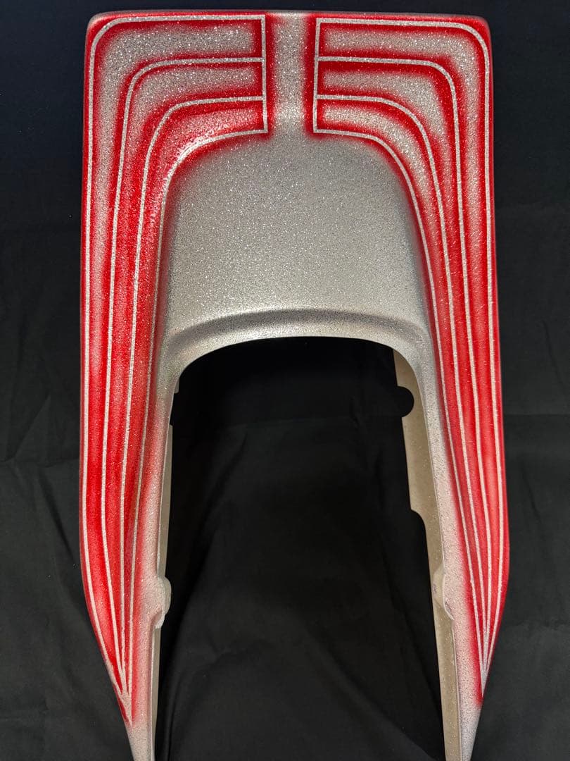 xjr400外装　4hm フルラメ　キャンディレッド　beet ラメラメ外装