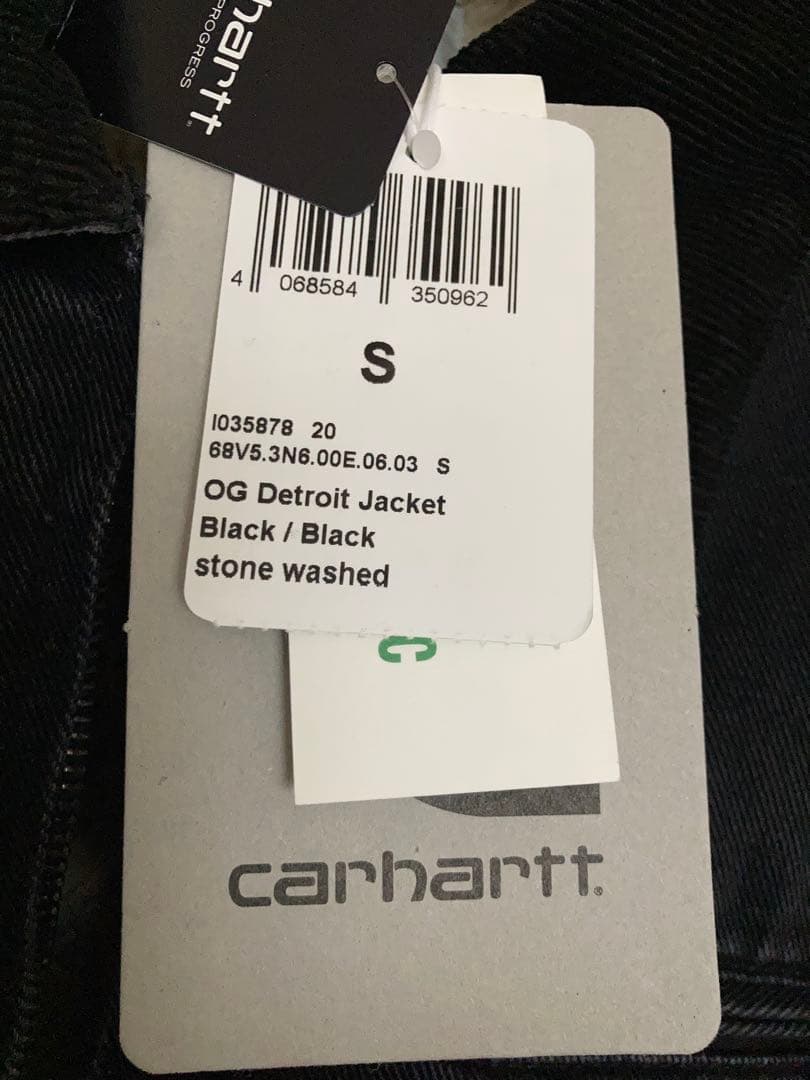 カーハート OG DETROIT JACKET I035878 ブラック S