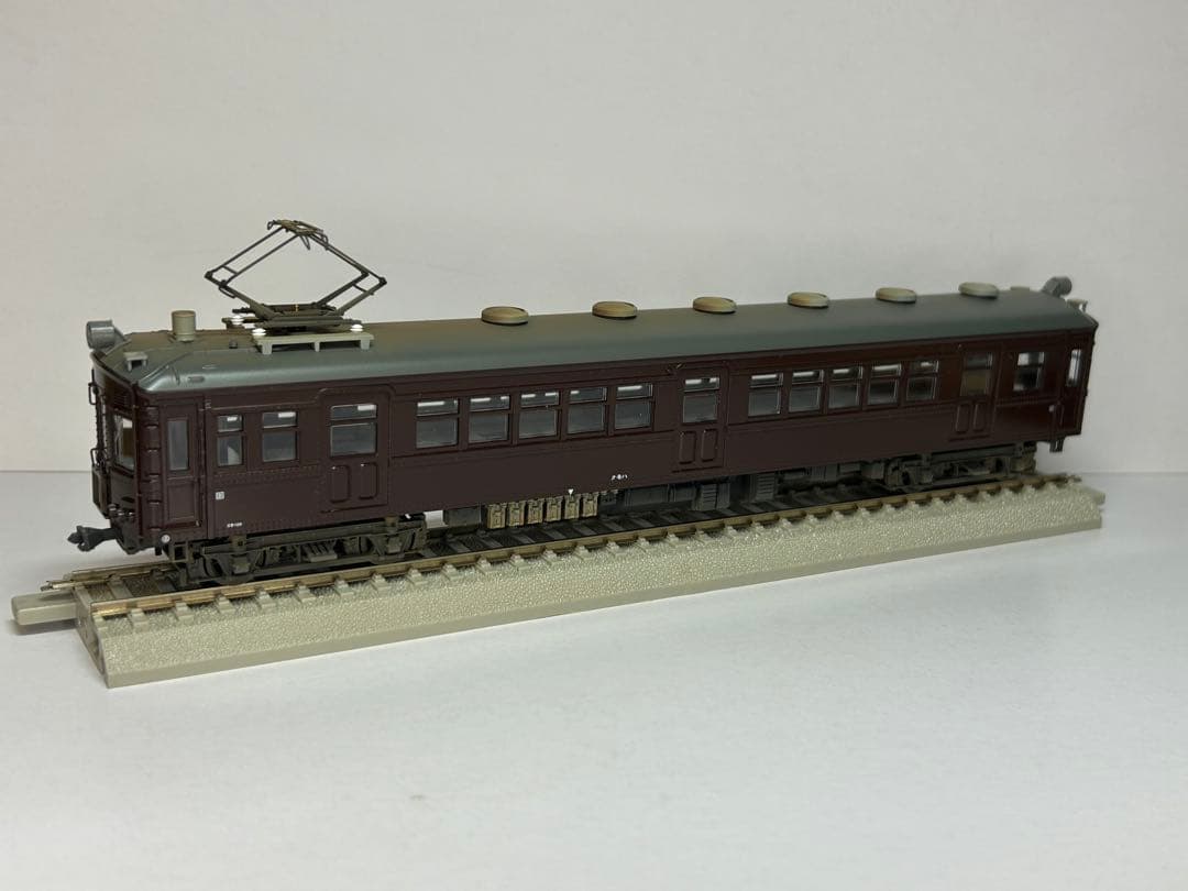 カトー　クモハ40 ウェザリング