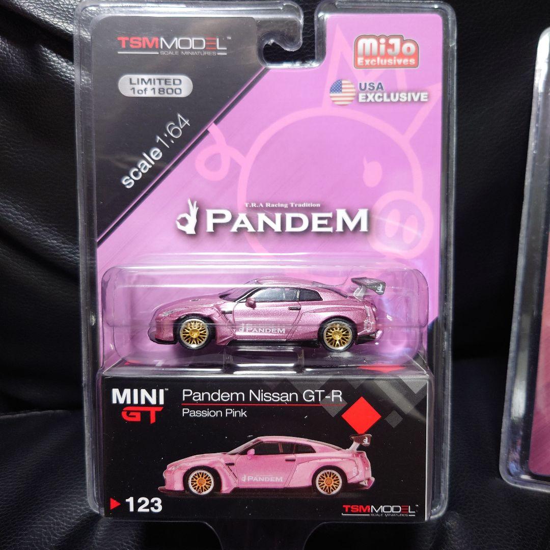 ☆MINIGT 1/64 パンデム 日産GT-R R35 2台セット☆
