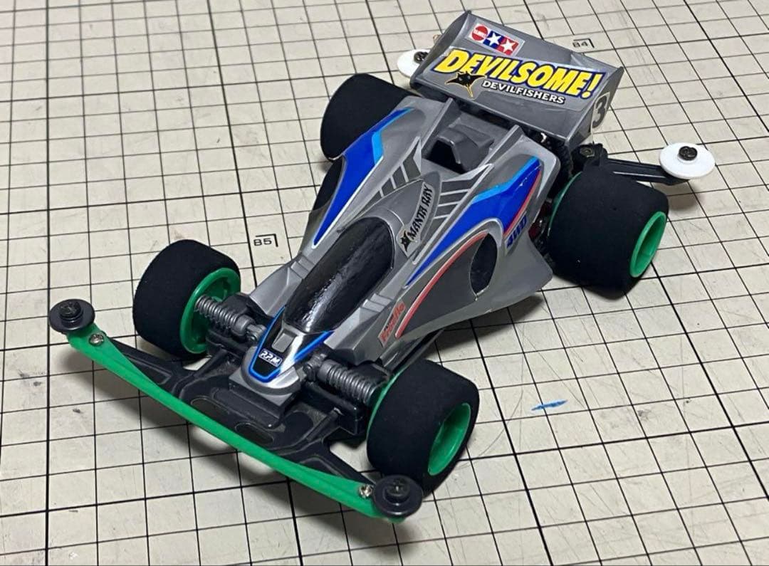 一点物1991年絶版タミヤマンタレイJr.当時カスタム美品