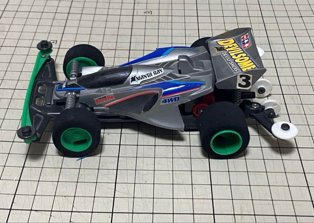 一点物1991年絶版タミヤマンタレイJr.当時カスタム美品