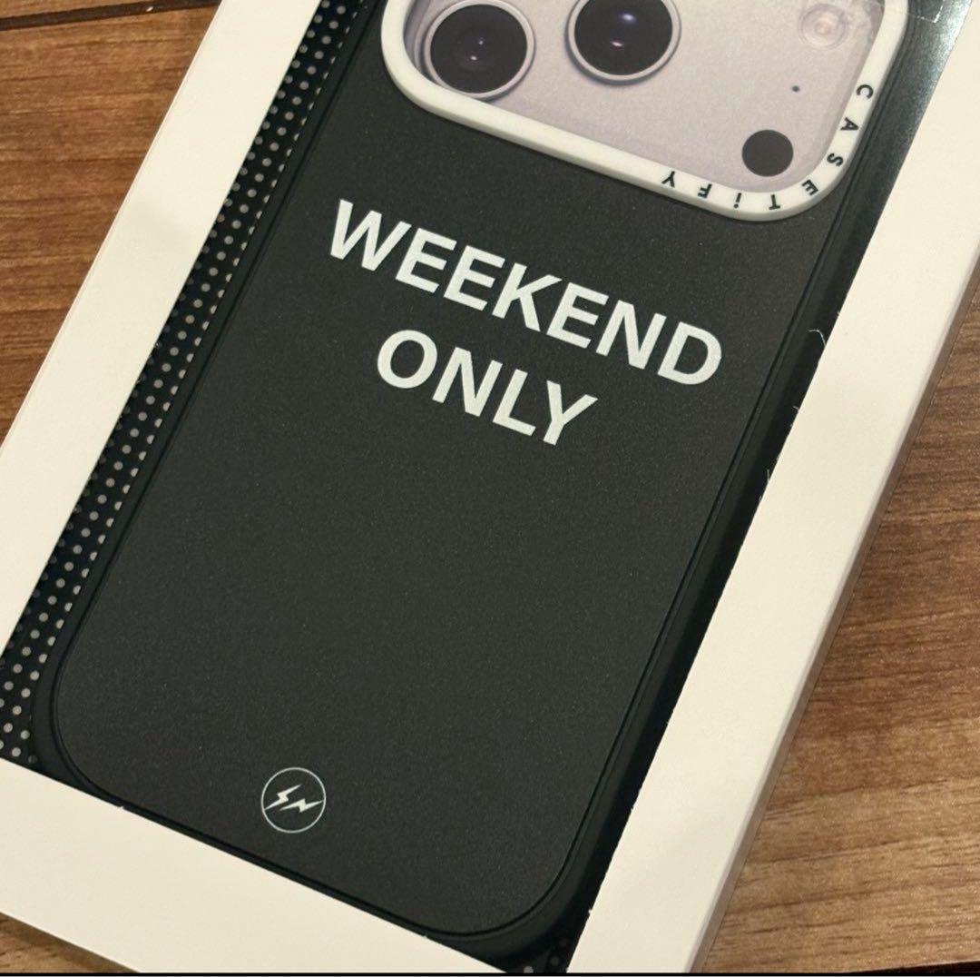 iPhone17promaxWEEKEND店舗限定フラグメント CASETiFY