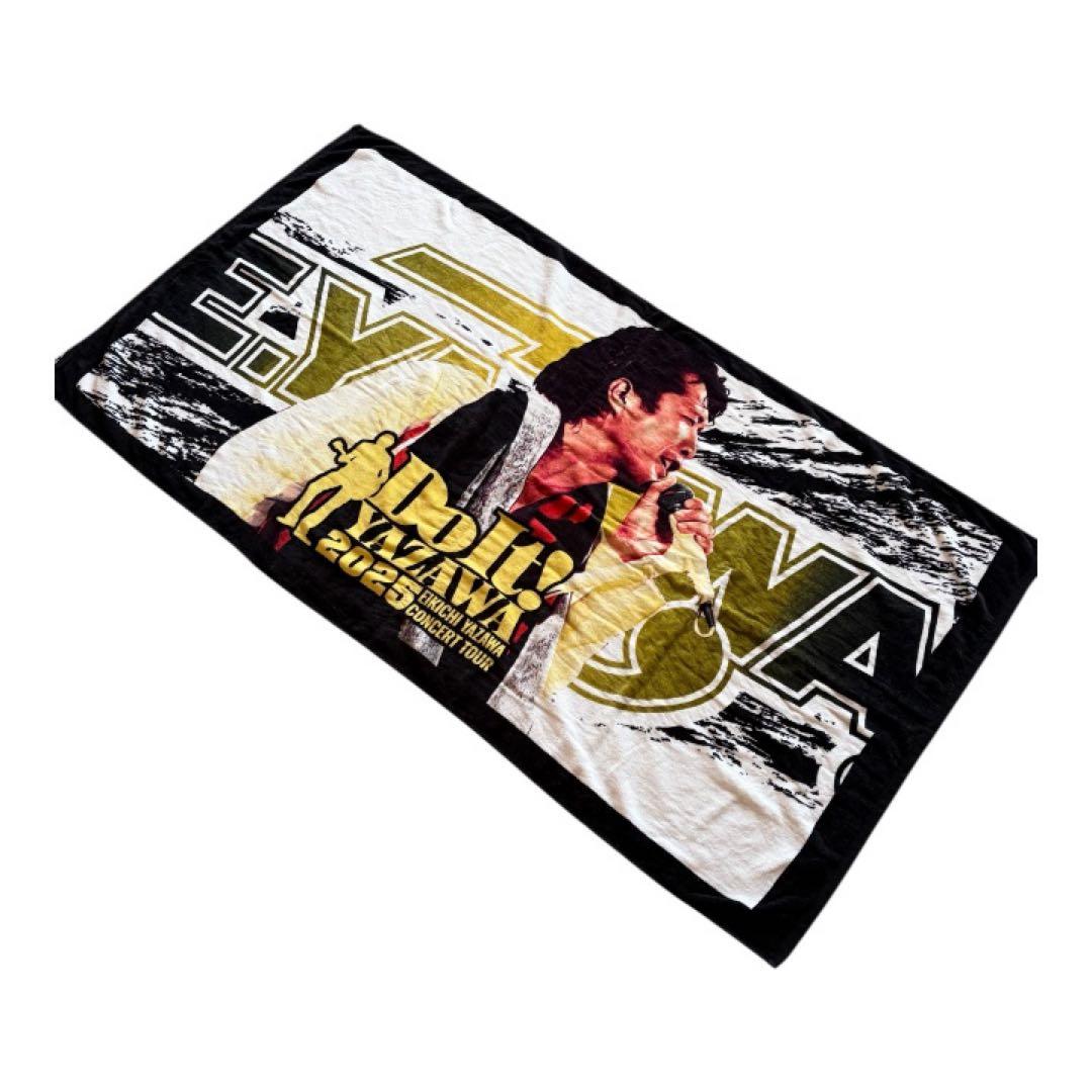 U*U様 矢沢永吉SBT 東京ドームPSS席限定ピンバッジ&ステッカー金テープ付