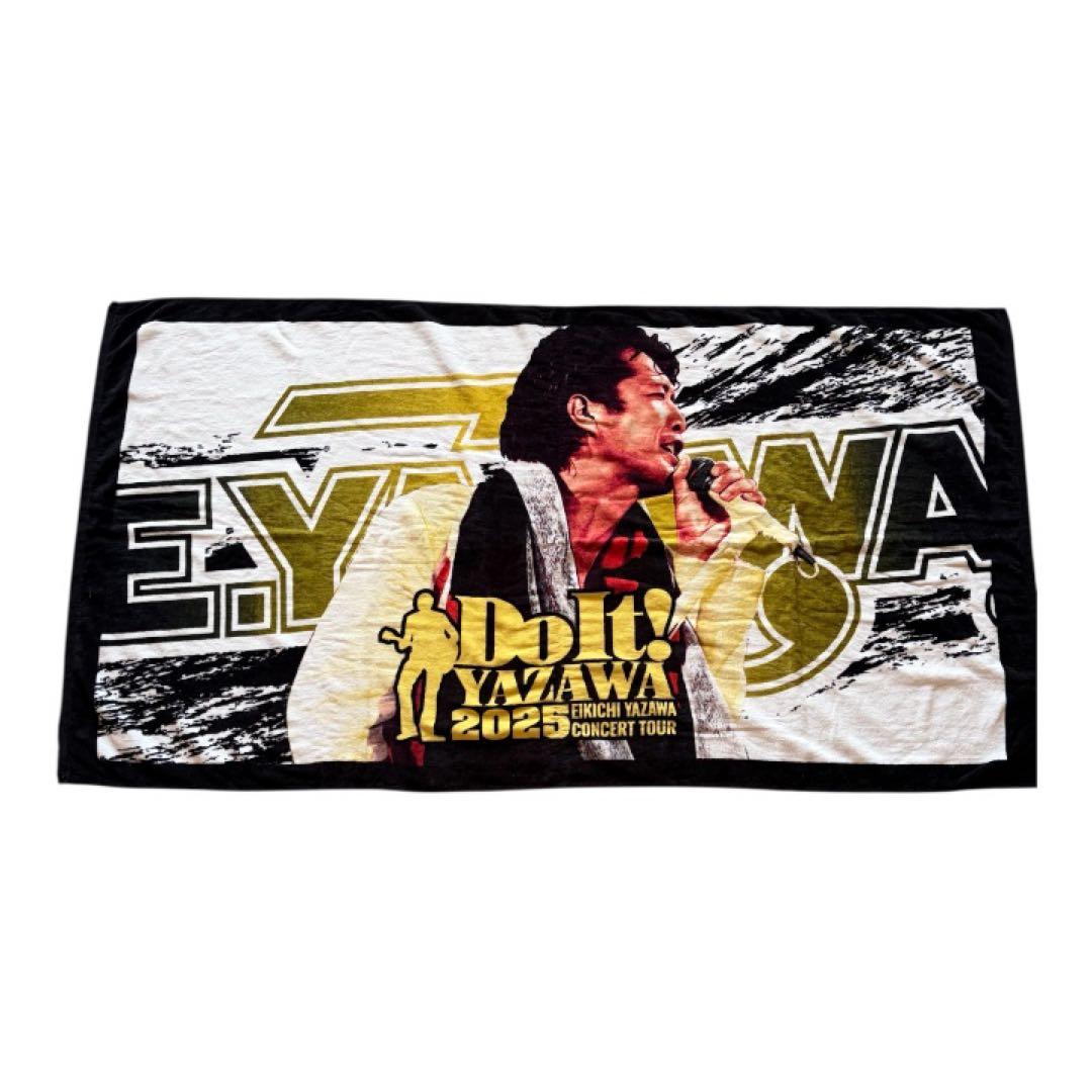 U*U様 矢沢永吉SBT 東京ドームPSS席限定ピンバッジ&ステッカー金テープ付