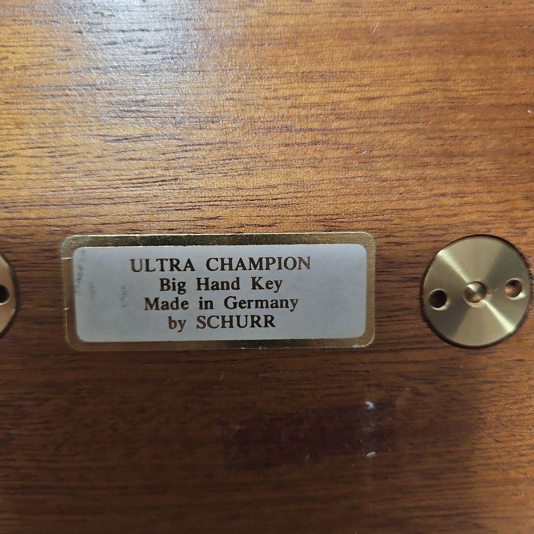 希少✨ハンドメイド✨SCHURR　PROFI　電鍵　ULTRA　CHAMPIMN