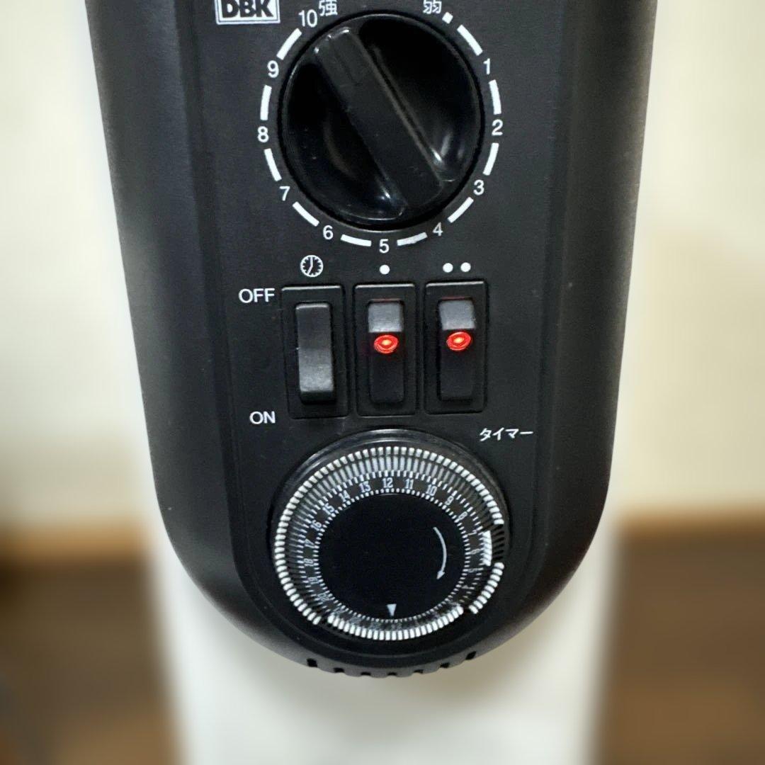 DBKオイルヒーターHEZ13/10K-B 2022製D&DEPARTMENT