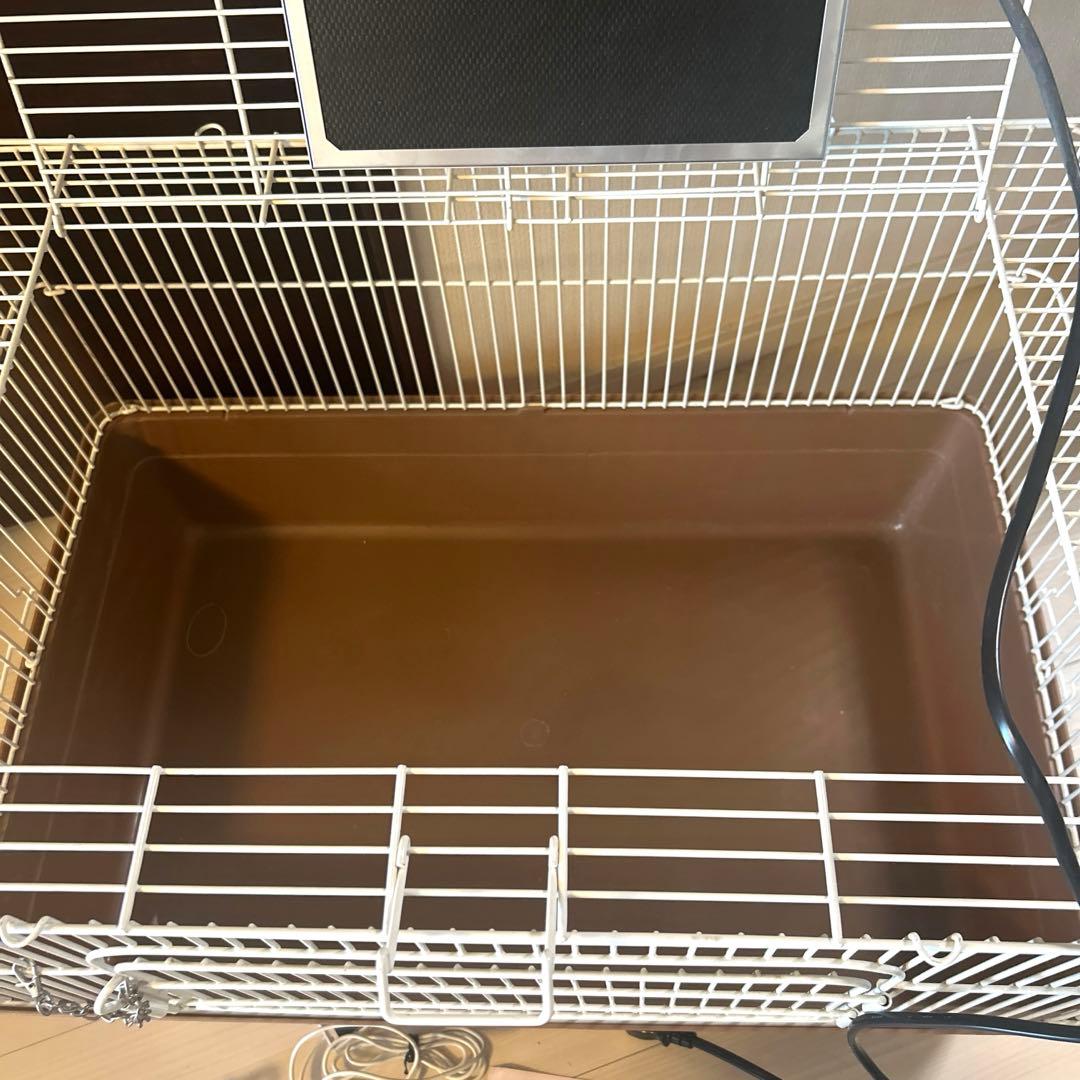 小動物 ゲージ ヒーター 回し車 飼育セット ハリネズミ 【大阪 手渡し可能】