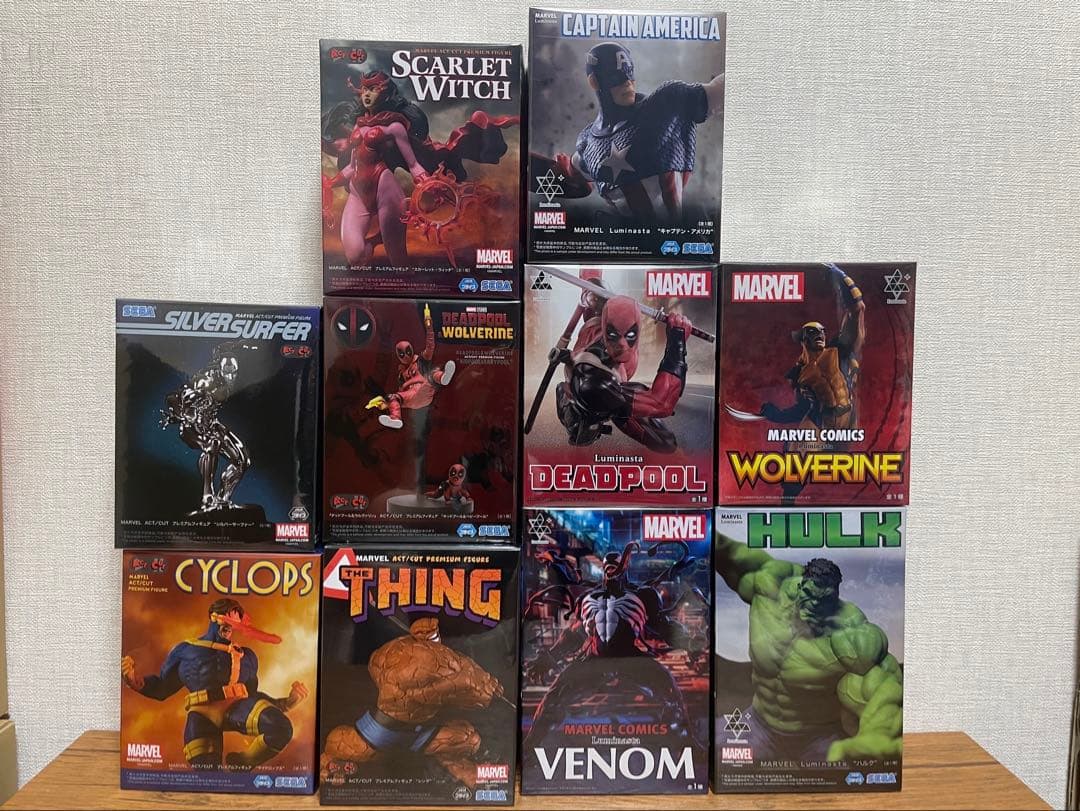 MARVEL マーベル フィギュア 10体セット まとめ売り