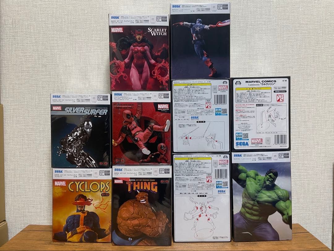 MARVEL マーベル フィギュア 10体セット まとめ売り