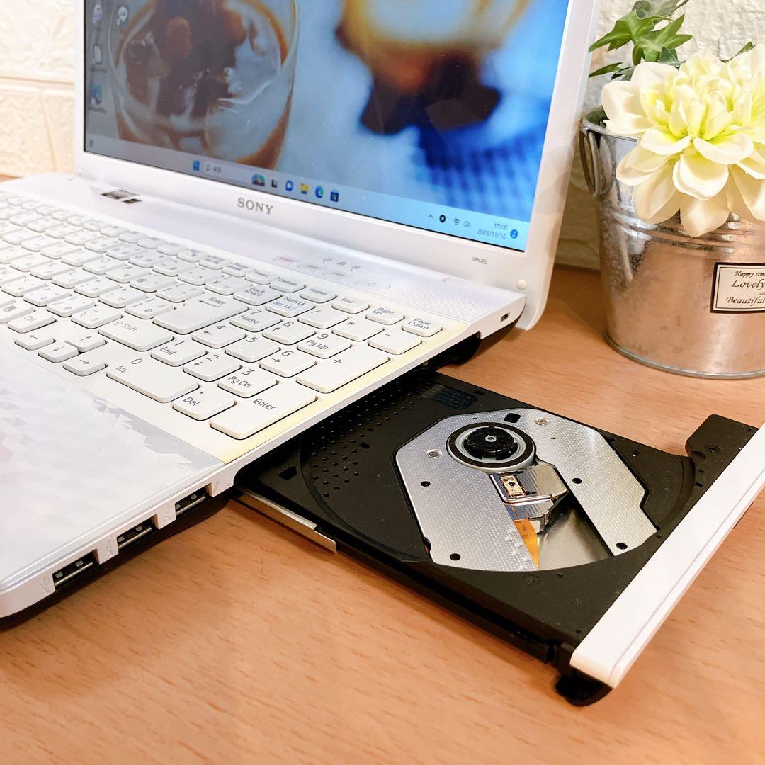 Windows11✨SSDで快適☘️大人気VAIOカメラ付すぐ使えるノートパソコン