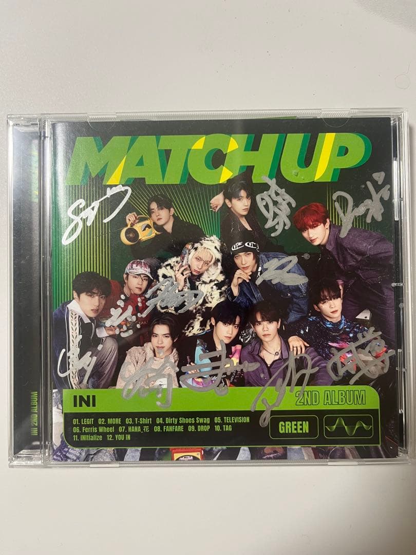 【激レア】INI MATCH UP ALBUM 直筆サイン入りCD