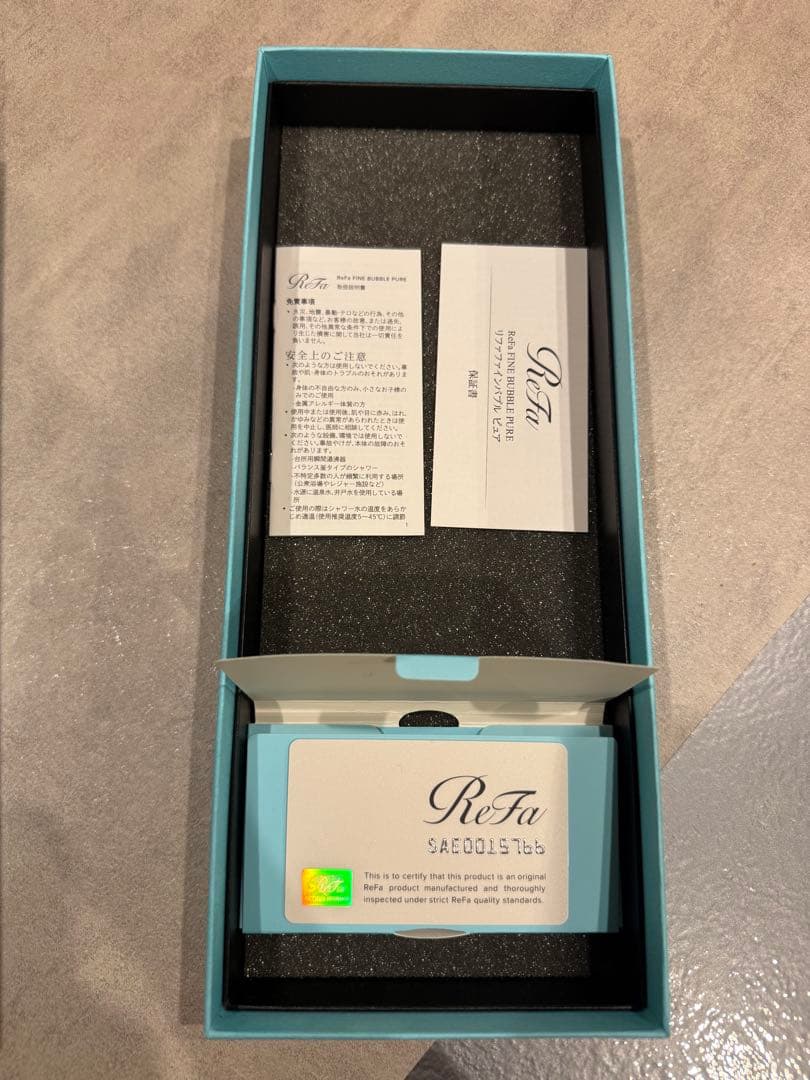 ファインバブル ピュア（ReFa FINE BUBBLE PURE）ブラック