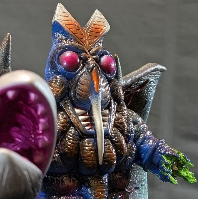 楳図かずお版バルタン星人・羽根つき（フューチャーモデルズ／アートストーム）ソフビ