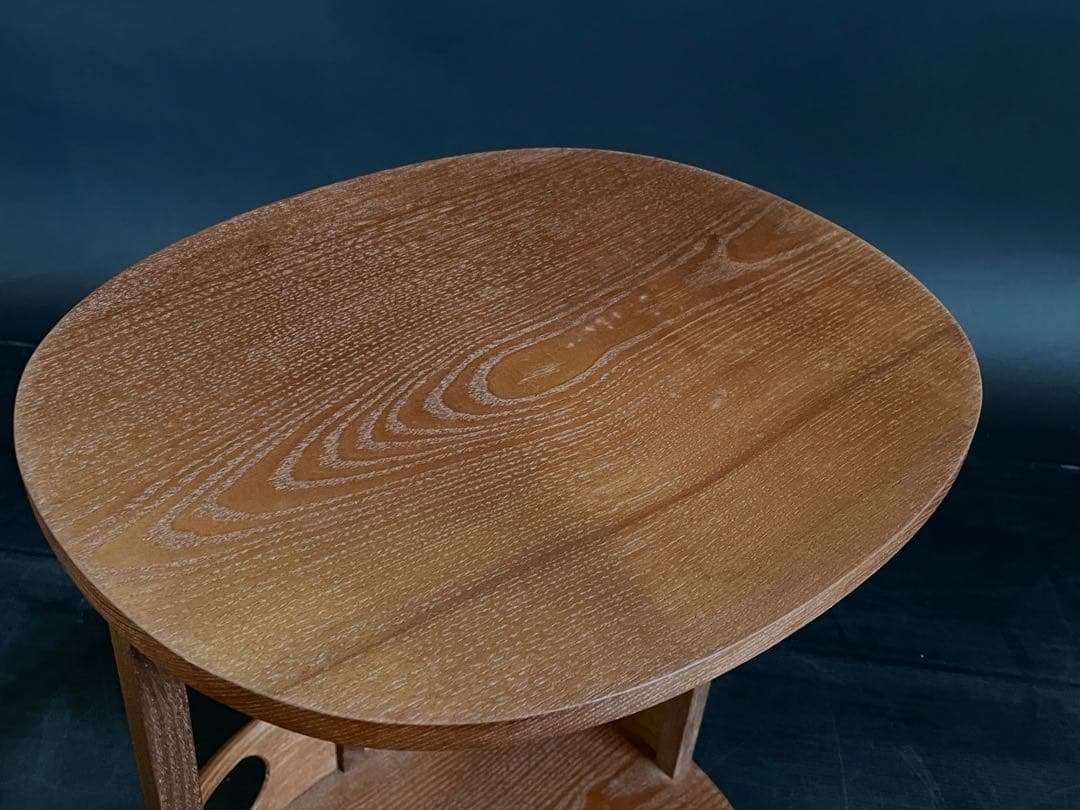 【未使用 美品】「母」 淡々斎好 豊祥棚 可映 桑 裏千家 元箱 （121あ）