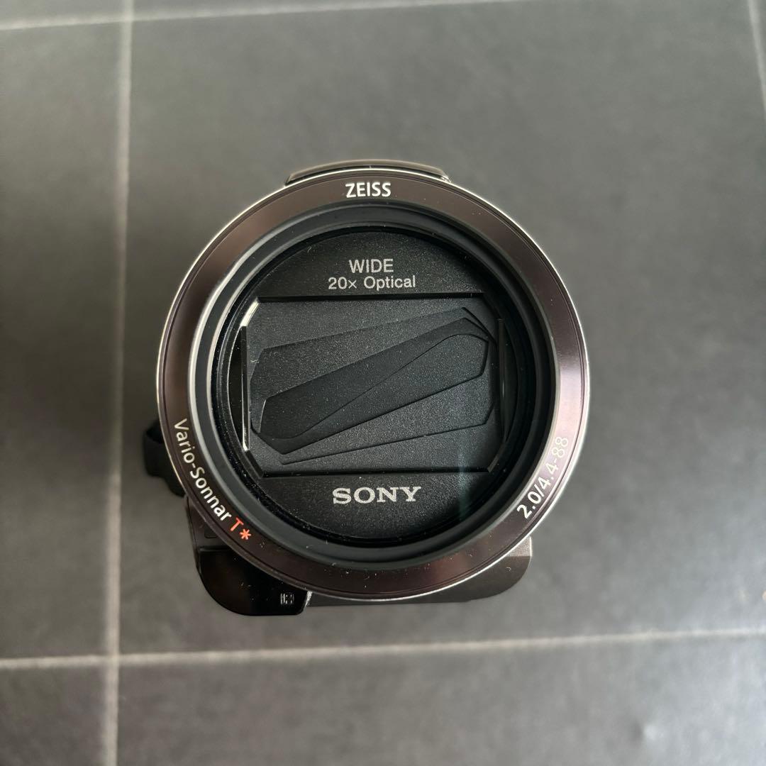 SONY 4KFDR-AX45 ハンディカム　本体バッテリー付き