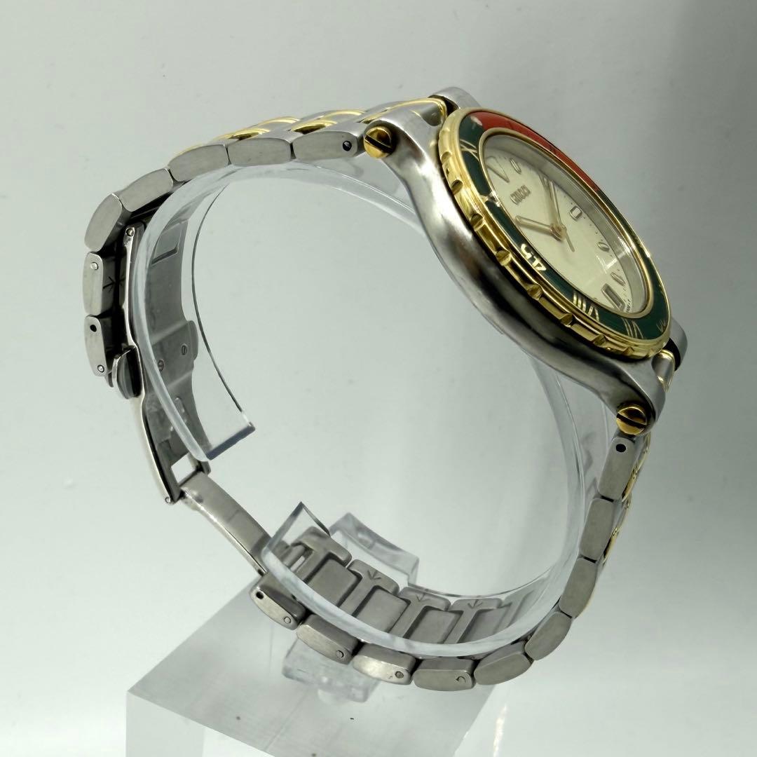 【稼働/廃盤モデル】グッチ 腕時計 9700M クラシックダイバー コンビ 赤緑