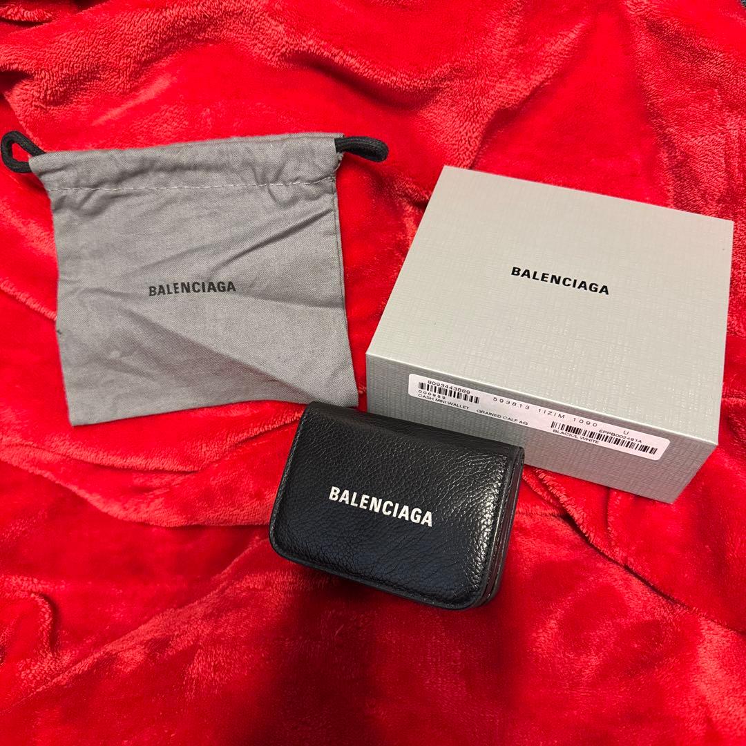BALENCIAGA バレンシアガ　3つ折りミニ財布