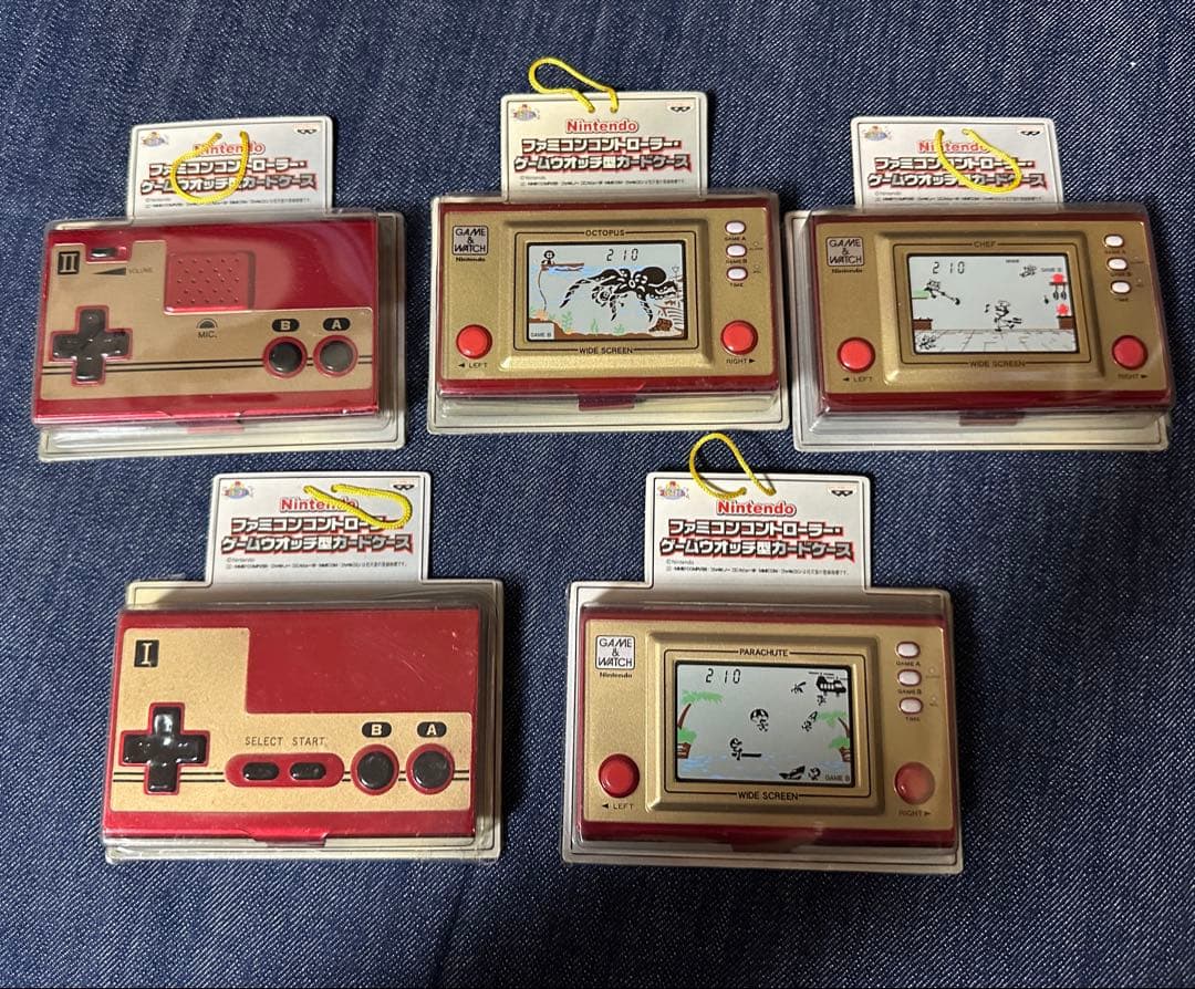 Nintendoファミコンコントローラー・ゲームウォッチ型カードケース　激レア