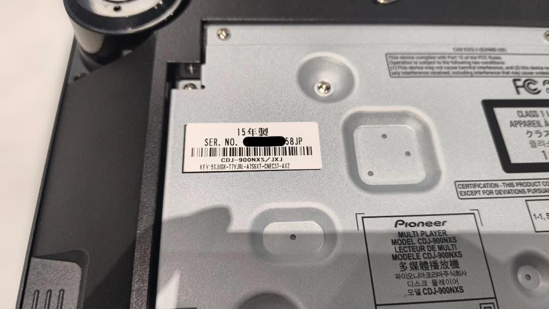 DJ機材 Pioneer CDJ-900 Nexus