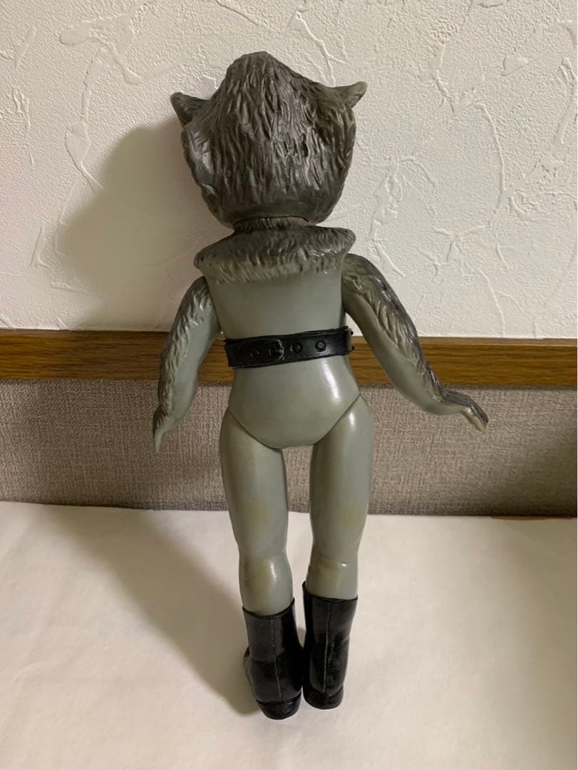 ⚠️レア・当時物　仮面ライダー　狼男　オオカミ男　旧バンダイ　スタンダードサイズ