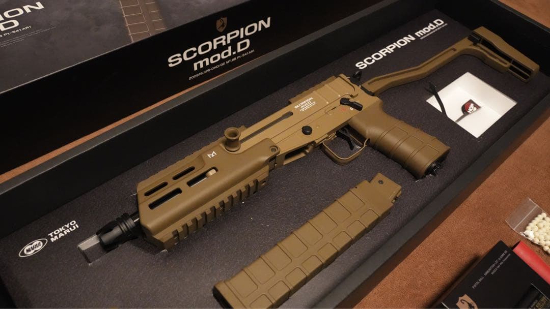 東京マルイ　電動ガン　スコーピオンmod.D スコーピオン　モッド　おまけ付き