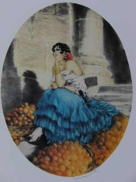 ルイ・イカール、オレンジ売り、豪華限定版・定価１０万３千円、新品額付