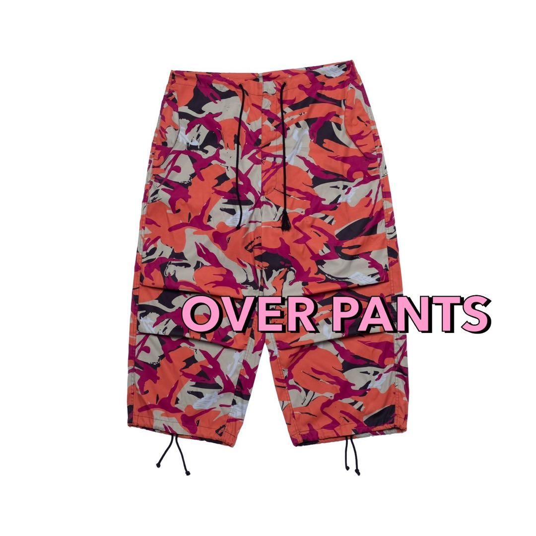 ミュージシャン HIBANA CAMO MILITARY OVER PANTS (ORG)