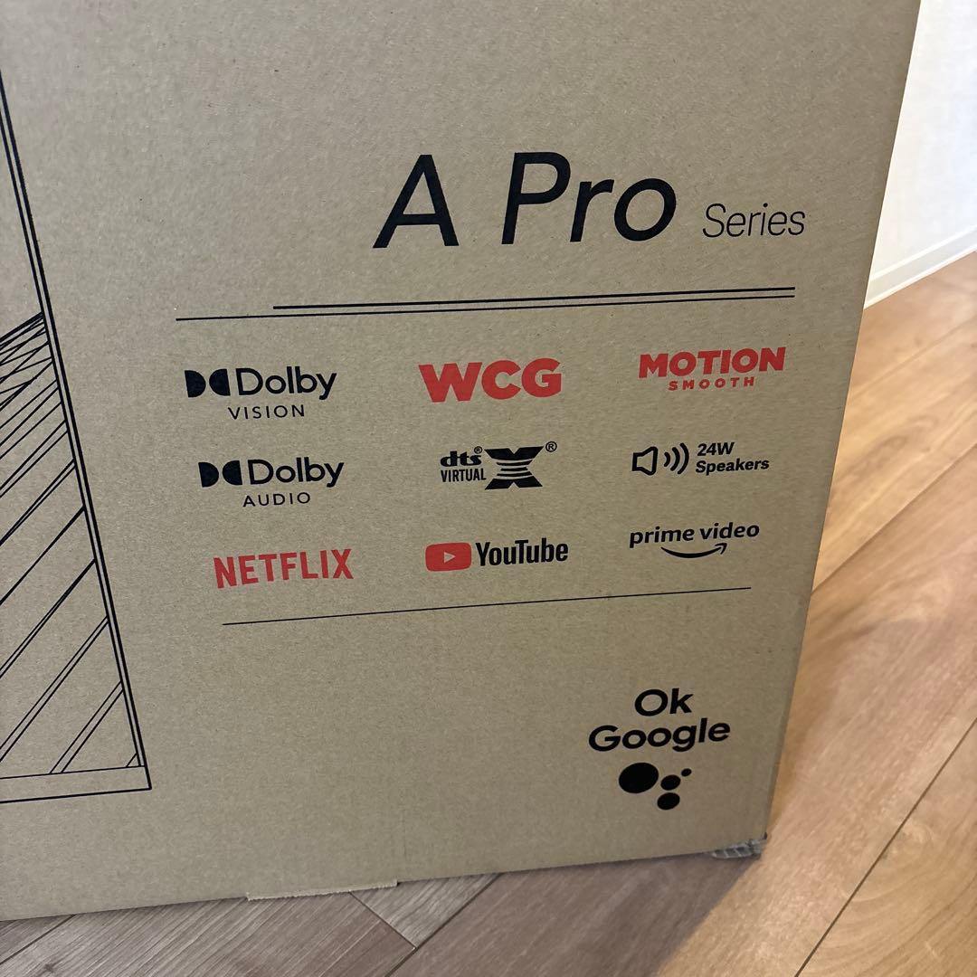 【新品・未開封・送料込み】Xiaomi 4K TV A Pro 43インチ