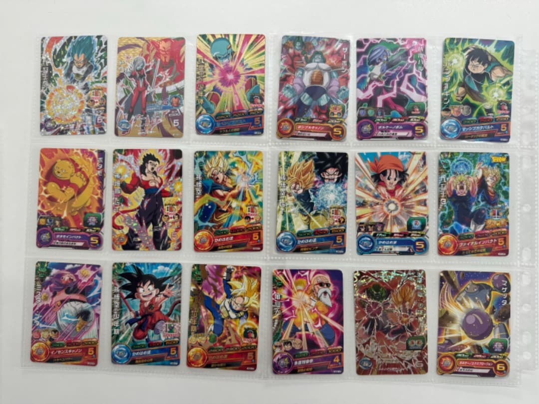 ドラゴンボールカード189枚♡美品⭐︎オリジナルフォルダー付