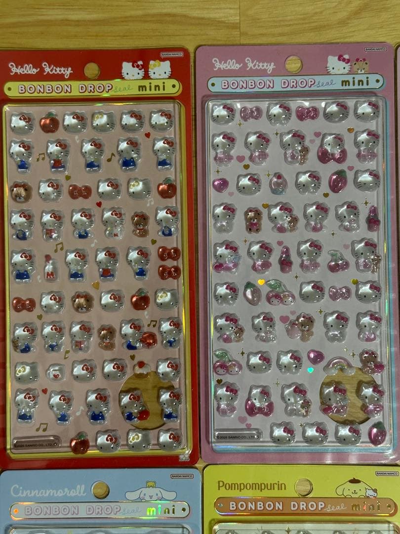 ボンボンドロップシール サンリオミニ セット