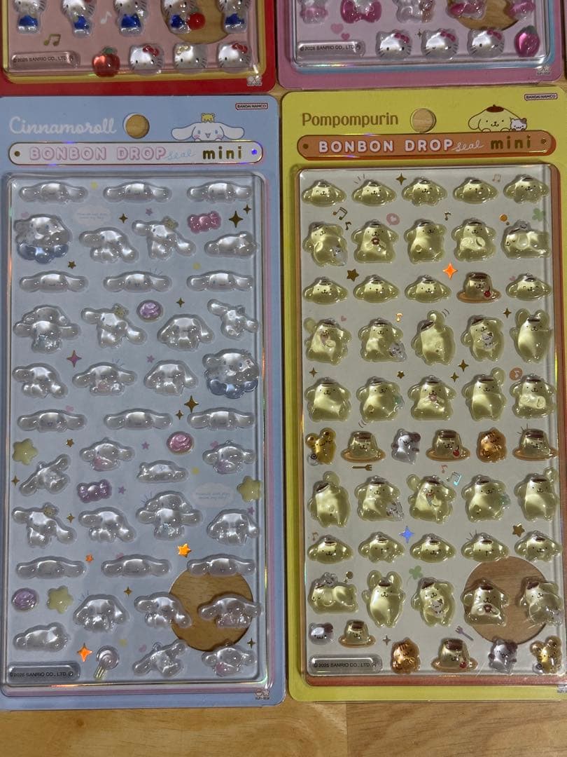 ボンボンドロップシール サンリオミニ セット