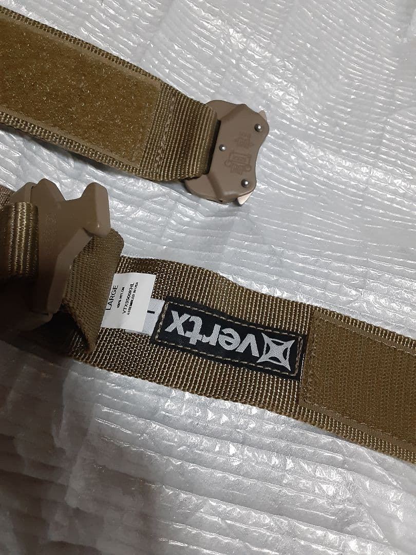 個人装備 Vertx VTX9500 SOLID RAPTOR BELT L KHL