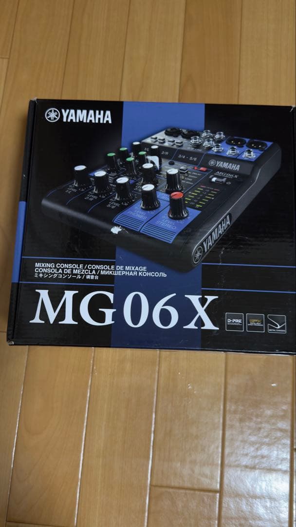 DJ機材 YAMAHA MG06x