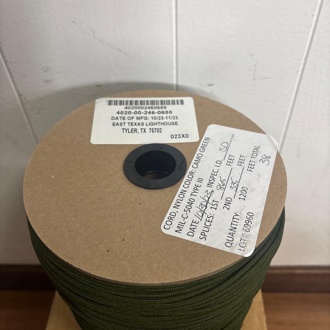 美品　米軍　実物 NYLON CORD TYPE III ナイロンパラコード　②