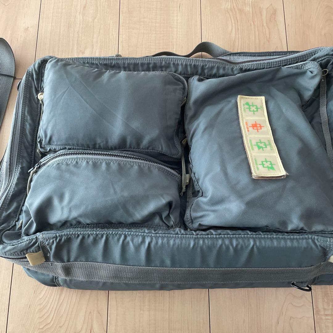 ヴィテージ希少LUGGAGE LABEL山口タグエアフォースナイロン